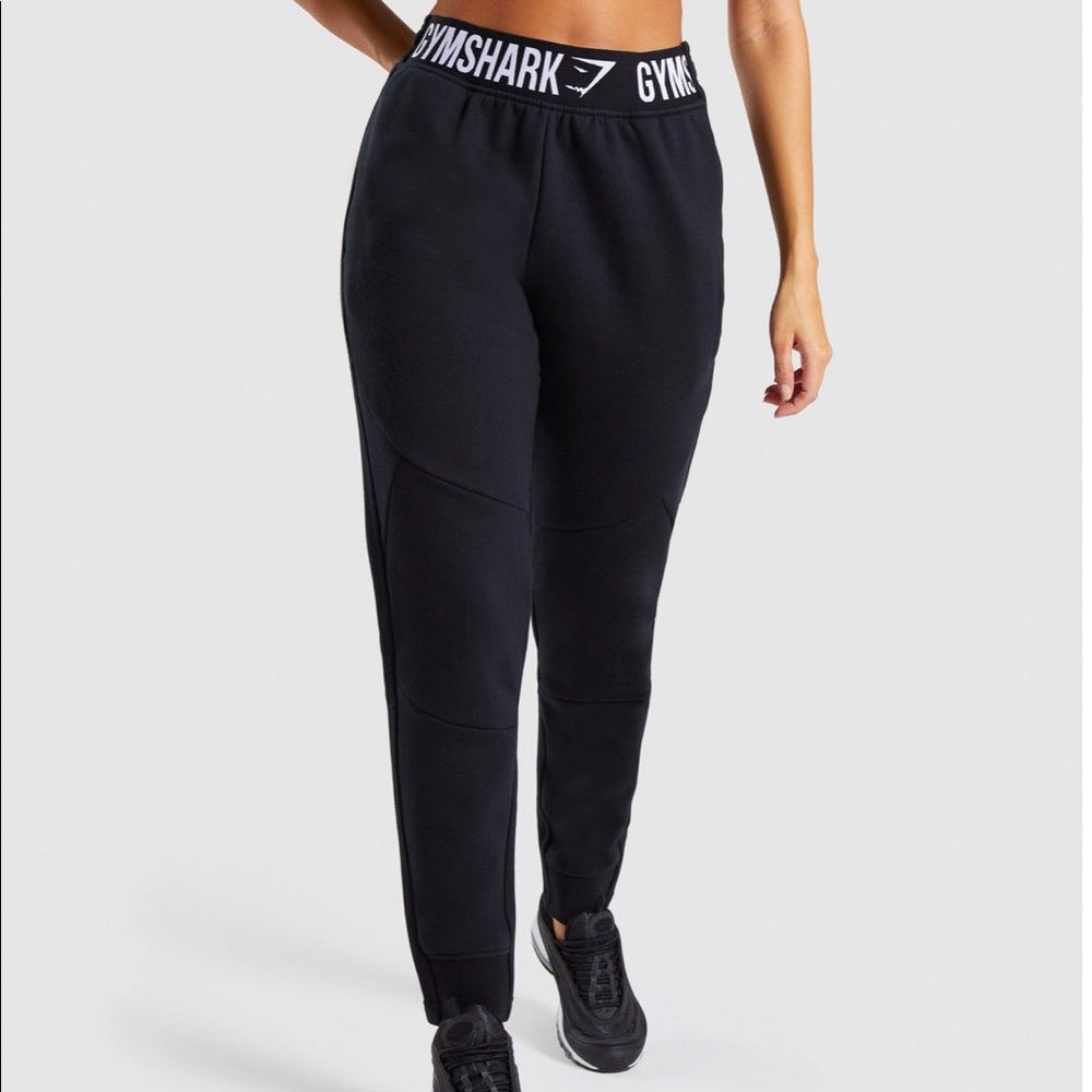 Gymshark Comfy Tracksuit Bottoms - Black